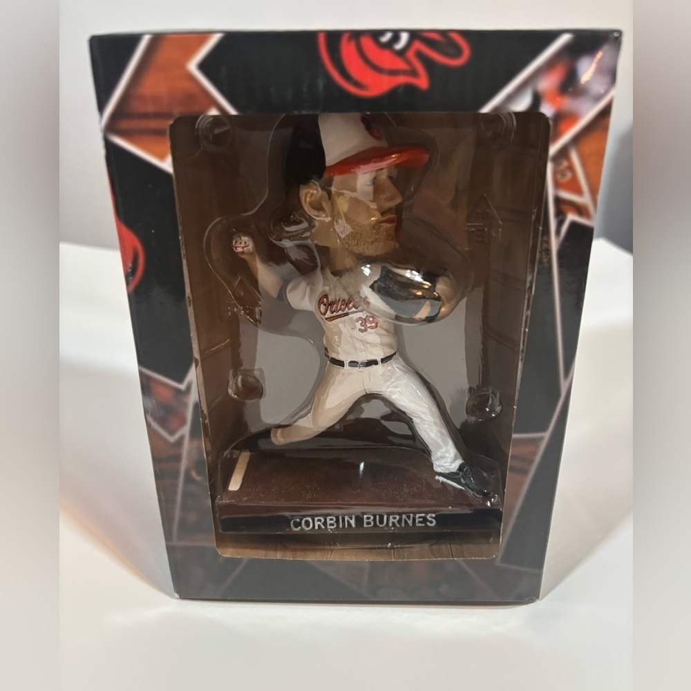 Corbin Burnes Orioles Bobblehead 2024 MLB Giveaway – New in Box